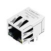 Tyco C-5-6605433-8 Compatible LINK-PP LPJG0806GENL 100/1000 Base-T Tab Down Green/Yellow Led 1x1 Port Industrial Ethernet RJ45 Connector thumb image 1