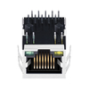 WE 7499111121A Compatible LINK-PP LPJG0813GDNL 100/1000 Base-T Tab Down Yellow/Green Led Single Port Shielded RJ-45 Network Jacks thumb image 2