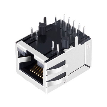 WE 7499111440 Compatible LINK-PP LPJG4807G51NL 100/1000 Base-T Tab Down G&Y/G&Y Led 1 Port 10P8C RJ45 Ethernet Lan Port Connector image 3