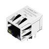 59G-75YDD3LZ2NL 100/1000 Base-T 1x1 Port Shielded Connector RJ45 Jack Tab Down Yellow/Orange&Green Led thumb image 1
