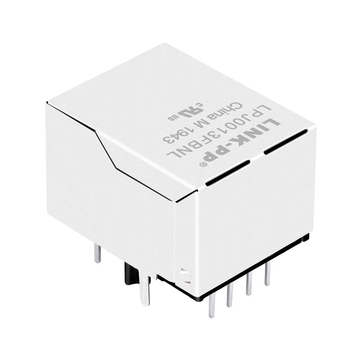 LPJ0013FBNL 10/100 Base-T シールド付き G/Y LED RJ45 メス コネクタ 画像 5