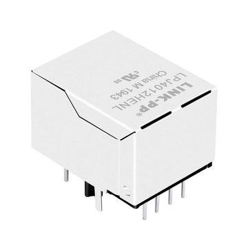 LPJ4012HENL 10/100 Base-T RJ45 1x1 Jack Ethernet Modular Υποδοχές Πράσινη/Κίτρινη LED Tab Down εικόνα 5