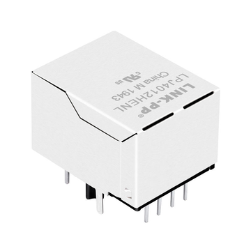 XFMRS XFATM9-CLxu1-2MS-compatibel LINK-PP LPJ4012HENL 10/100 Base-T Tab Down G/Y Led 1x1 Port Cat5e Amp RJ45 Connector afbeelding 5