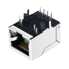 LPJ0026BCNL 100 Base-T Single Port RJ45 Connector With Integrated Magnetics Tab Down Green/Green Led thumb image 5