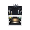 Pulse J00-0063NL Compatible LINK-PP LPJ0050BBNL 10/100 Base-T Tab Down Green/Yellow Led Single Port Female RJ45 Ethernet Jack thumb image 2