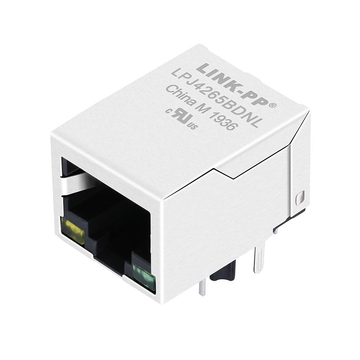 RT-TGMAGL-R1S188F21P03 compatible link-pp lpj4265bdnl 10 100 base-t poe rj45 magjack tab down yellow green led