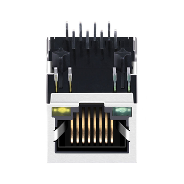 LPJ0013HHNL 10/100 Base-T RJ45 Αρθρωτός σύνδεσμος δικτύου PCB Jack εικόνα 2