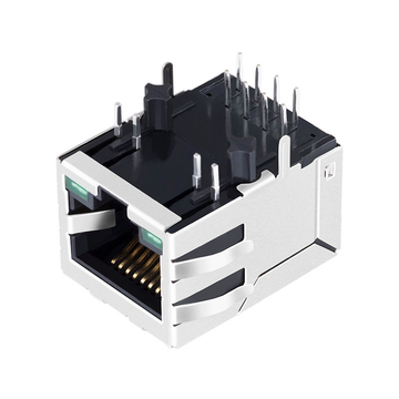 Βύσμα LPJ0011GFNL 10/100 Base-T rj45 με πράσινο/πράσινο LED Tab Down εικόνα 4