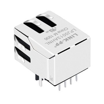 Совместимость с RDA-125BAG1A LINK-PP LPJ0013AHNL 10/100 Base-T Tab Down Green/Yellow Led 1x1 Port PCB Mount RJ45 with Transformer image 5