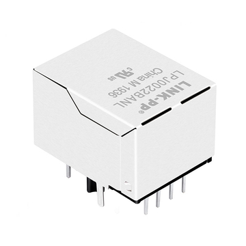 両手LF1S022-34互換 LINK-PP LPJ0022BANL 10 Base-T タブダウン 黄/緑 LED 1x1 ポート RJ45 PCB マウント ジャック 画像 5