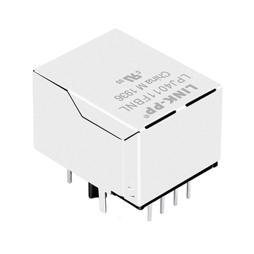 Hanrun HY911106AE Compatible LPJ4011FBNL 10/100 Base-T RJ45 1x1 shielded modular jack Tab Down Green/Yellow Led image 5