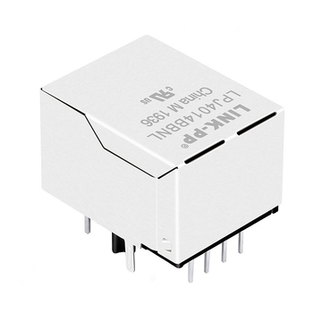 Bothhand LU1S041CM-43 LF Compatible LINK-PP LPJ4014BBNL 10/100 Base-T Tab Down Green/Yellow Led 1x1 Port 8P8C Module RJ45 Network Socket image 5