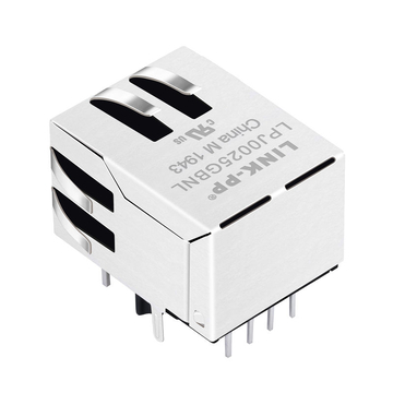 LPJ0025GBNL 100 Base-T Tab Down modulaire 8-pins RJ45-connectoren afbeelding 5