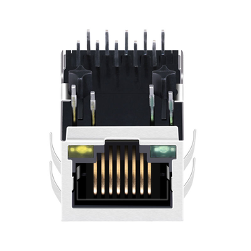 Συμβατό με RB1-125BHQ1A LINK-PP LPJ0085AHNL Μονάδα σύνδεσης PoE RJ45 10/100 Base-T Μονής θύρας Καρτέλα προς τα κάτω Πράσινη/Κίτρινη εικόνα LED 2