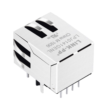 Συμβατό με Hanrun HR871159C LINK-PP LPJ0141GENL 10/100 Base-T Tab Down Πράσινο/Κίτρινο LED Single Port TVS Connector RJ 45 Modules image 5