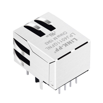 МЫ 7499011222A Совместимость LINK-PP LPJ4011GFNL 10/100 Base-T 1X1 Port Cat5e RJ45 Connector Tab Down Green/Green Led image 5