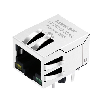 xfmrs xfatm9-clyg1-4ms compatible link-pp lpj4012gdnl 10 100 base-t 1x1 port rj45 magjack tab down yellow green led