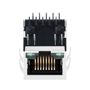 halo hfj11-1g06e-l11rl compatible link-pp lpjg4801genl 100 1000 base-t rj45 magjack tab down green yellow led image 2