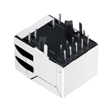 Presa RJ45 singola 10/100/1000 Base-T con magneti - Connettore