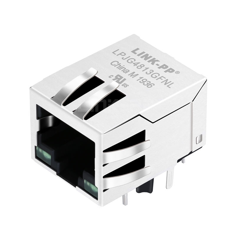 LPJG4813GFNL 10/100/1000 Base-T Ethernet RJ45 Female Connector