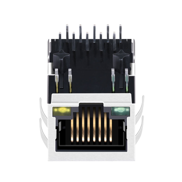 Совместимость с импульсным JXKM-0004NL LINK-PP LPJG4887GENL 100/1000 Base-T Tab Down Green/Yellow Led Single Port Cat5e Industrial RJ 45 Connector image 2
