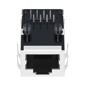 Pulse J1011F32NL Compatibel LINK-PP LPJ1011CNL 10/100 Base-T Tab Up Zonder Led 1 Poort PCB RJ 45 Jack afbeelding 2