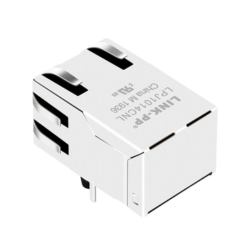 X複数のXRJH-01D-0-D12-070互換 LINK-PP LPJ1014CNL ​​10/100 Base-T 産業用 RJ45 マグジャック タブアップ LEDなし 画像5