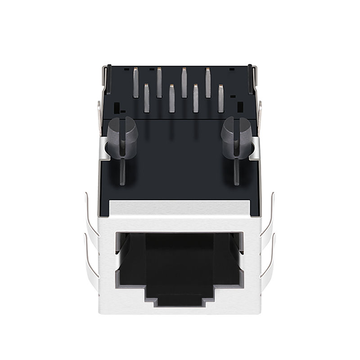 LPJ1216CNL 10/100 Base-T 1x1 Port RJ45 Magjack Connector Tab Up Without Led image 3