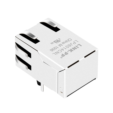 XFMRS XFATM9J-CT1-4M Συμβατό LINK-PP LPJ6014CNL 10/100 Base-T Tab Up Χωρίς LED 1x1 Θύρα 8P8C Magnetics Registered Jack εικόνα 5
