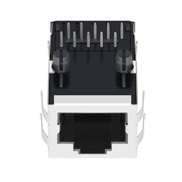 Συμβατό με Halo HFJT1-1G40RL LINK-PP LPJG17324CNL 100/1000 Base-T Tab Up Χωρίς LED 1x1 Θύρα 10P8C Ethernet RJ45 εικόνα 2