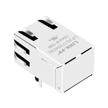 Συμβατό με Halo HFJT1-1G40RL LINK-PP LPJG17324CNL 100/1000 Base-T Tab Up Χωρίς LED 1x1 Θύρα 10P8C Ethernet RJ45 εικόνα 5