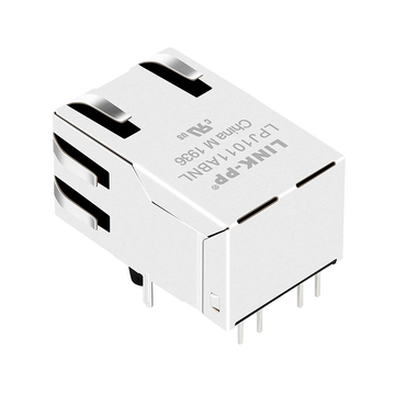 Совместимость с импульсным J1011F21PNL LINK-PP LPJ1011ABNL 10/100 Base-T 1x1 Port RJ45 Ethernet Magjack Tab Up Green/Yellow Led image 5