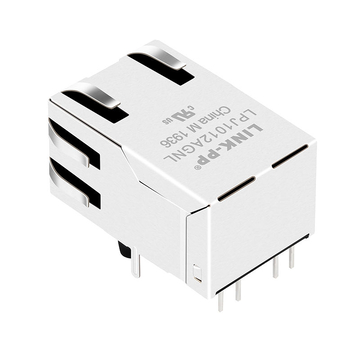 Совместимость с Hanrun HY911169C LINK-PP Разъем LPJ1012AGNL 10/100 Base-T RJ45 со встроенными магнитами, желтый/зеленый светодиод (изображение 5)