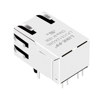 hanrun hy911169c compatible link-pp lpj1012agnl 10 100 base-t rj45 magjack tab up yellow green led image 5