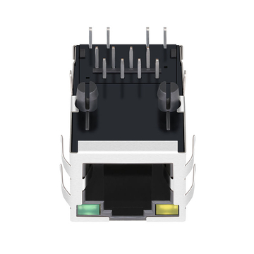 Hanrun HY911168C Compatible LINK-PP LPJ1014AGNL 10/100 Base-T 1x1 Port Industrial RJ45 Mag Jack Tab Up Yellow/Green Led image 2