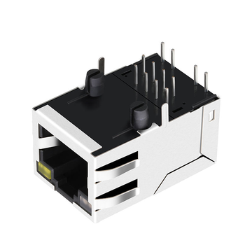 yds 47f-1216dyd2nl compatível link-pp lpj1014aonl 100 base-t integrado rj45 magjack aba para cima led laranja verde amarelo imagem 3