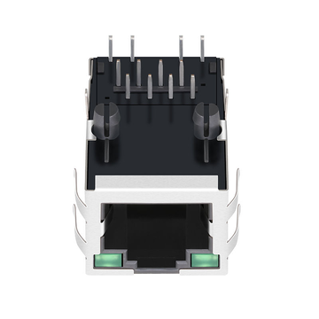 Συμβατό με Belfulse SI-50170 LINK-PP LPJ1014AWNL 10/100 Base-T Μονής Θύρας RJ45 Ethernet Magjack Tab Up Πράσινο/Πράσινο LED εικόνα 3