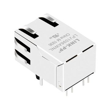 Συμβατό με Belfuse SI-52003-F LINK-PP LPJ1096AWNL 10/100 Base-T Tab Up Πράσινο/Πράσινο LED Μονής Θύρας με Θωρακισμένη Υποδοχή Δικτύου RJ-45 εικόνα 5
