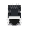 WE MIC2411D-0117互換 LINK-PP LPJ6004A4NL 10/100 Base-T タブアップ G&Y/G&Y LED シングル ポート RJ 45 8 ピン コネクタのサム画像 2