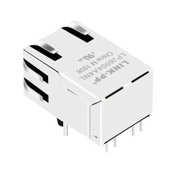 WE MIC2411D-0117 Συμβατό LINK-PP LPJ6004A4NL 10/100 Base-T Tab Up G&Y/G&Y LED Μονής Θύρας RJ 45 8 Pin εικόνα 5