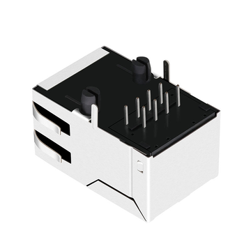 BelFuse SI-50177-F 互換 LINK-PP LPJ1014CNL ​​10/100 Base-T RJ45 マグジャック タブアップ LEDなし 画像4