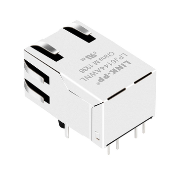 Moxie MOX-RJ45-520 Compatibel LINK-PP LPJ6144AWNL 10/100 Base-T Tab Up Groen/Groene LED Enkele Poort Afgeschermde RJ45 Cat5e Connector afbeelding 5