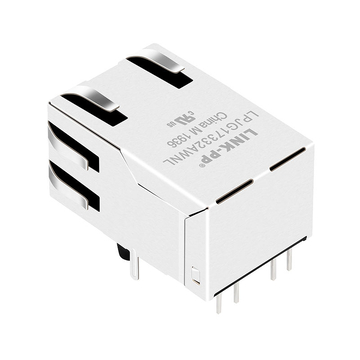 Совместимость с Belfuse SI-51005-FB LINK-PP LPJG17332AWNL 100/1000 Base-T Tab Up Green/Green Led Single Port Shielded Magnetic RJ-45 Connector image 5