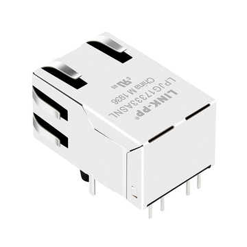 X Multiple XMH-01D-E-LB3-1-770 Συμβατό LINK-PP LPJG17333ASNL 100/1000 Base-T Μονής Θύρας RJ45 Υποδοχή Jack Tab Up Κίτρινο/Πορτοκαλί&Πράσινο LED εικόνα 5
