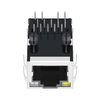 X Multiple XMH-01D-E-LB3-1-770 Compatible LINK-PP LPJG17333ASNL 100/1000 Base-T Single Port RJ45 Jack Connector Tab Up Yellow/Orange&Green Led thumb image 2