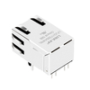 Compatibile con Tyco 1840750-7 LINK-PP LPJG17366AWNL Connettore Ethernet RJ100 a porta singola 1000/45 Base-T Linguetta verso l'alto Verde/LED verde Immagine miniatura 5