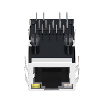 Belfuse SI-51011-F Compatibel LINK-PP LPJG17432AONL 100/1000 Base-T Tab Up Oranje & Groen/Gele LED Enkele Poort Connectoren RJ 45 Modules afbeelding 2