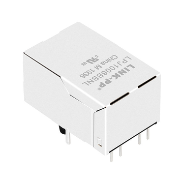 Συμβατό με Pulse J1006F01PNL LINK-PP LPJ1006BBNL 10/100 Base-T Tab Up Πράσινο/Κίτρινο LED Μονής Θύρας 8P8C RJ-45 Εικόνα Δικτύου 5