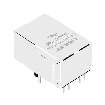 WIJ MIC24311-0101T-LF3 Compatibel LINK-PP LPJ1014BGNL 10/100 Base-T Tab Up Gele/Groene LED Enkele poort Ethernet-interfaces RJ45 ICM-aansluiting afbeelding 5