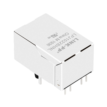 RTF-113BAH3A-compatibel LINK-PP LPJ1022BHNL 10/100 Base-T Tab Up Groen/Geel LED Enkele Poort Cat5e RJ 45 Netwerkconnector afbeelding 5